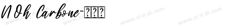 NOh Carbone字体转换